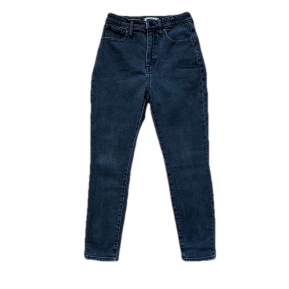 Madewell Petite Curvy High-Rise Skinny Jeans in Starkey Wash - Size P27 - Picture 3 of 16
